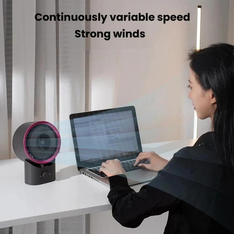 Ventilateur de bureau USB F6 Rechargeable, ventilateur électrique domestique haute puissance, 4000 mAh Standard