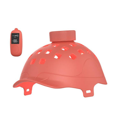 SF-001 660nm Silicone Wireless Remote-Controlled Red Light Hair Growth Device Portable Anti-Hair Loss Hair Care Cap
