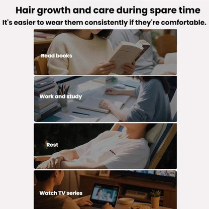 SF-001 660nm Silicone Wireless Remote-Controlled Red Light Hair Growth Device Portable Anti-Hair Loss Hair Care Cap