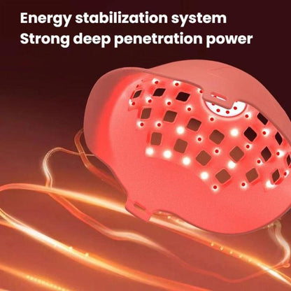 SF-001 660nm Silicone Wireless Remote-Controlled Red Light Hair Growth Device Portable Anti-Hair Loss Hair Care Cap