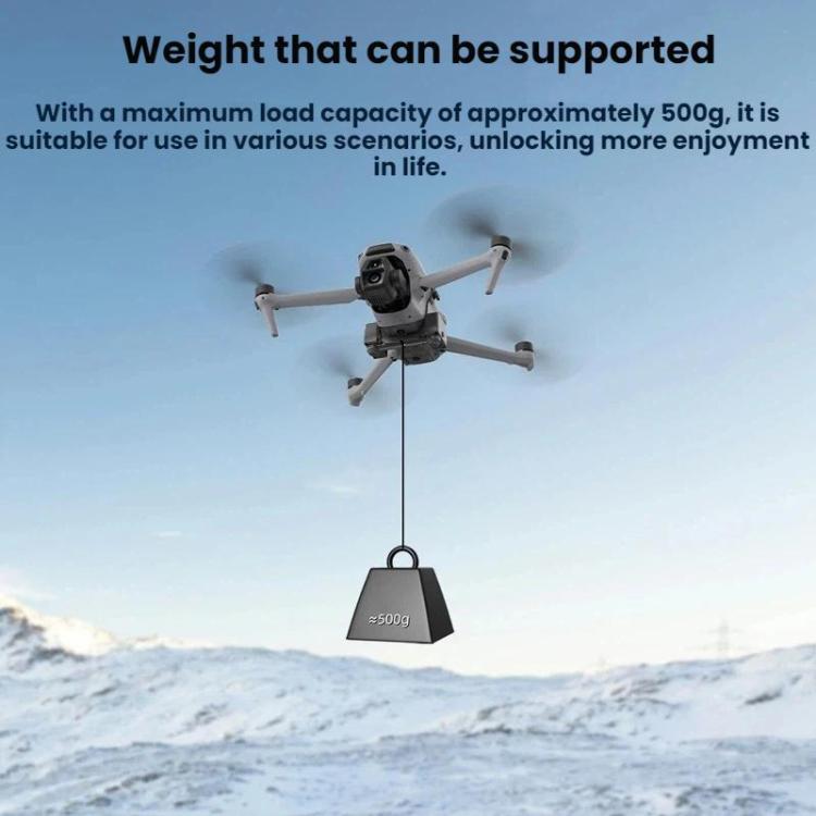 For DJI Air 3 / 3S BRDRC Airdrop System/Thrower For Aerial Gift Delivery, For DJI Air 3 / 3S