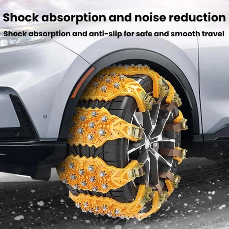ML-1287 Universal Car Track-Type Anti-Skid Chains Off-Road Vehicle Tire Ice Breaking Chains