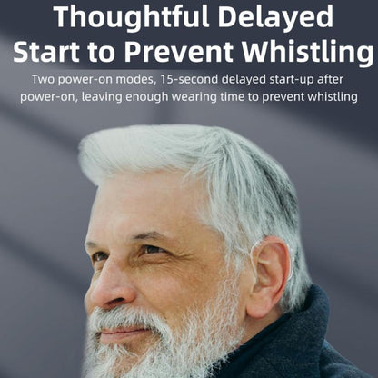 16-Channel Open Fit Behind-The-Ear Hearing Aids Dual Devices With Magnetic Digital Display Charging Case, Magnetic