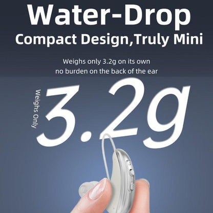 16-Channel Open Fit Behind-The-Ear Hearing Aids Dual Devices With Magnetic Digital Display Charging Case, Magnetic