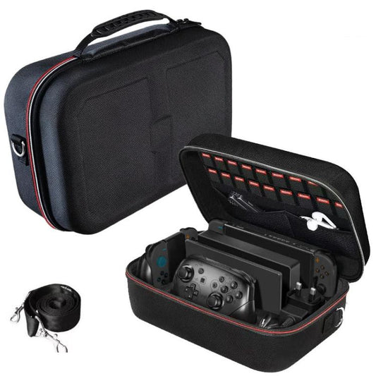 Pour la coque rigide de transport Switch 2 avec compartiment intérieur amovible pour console et ensemble complet d'accessoires