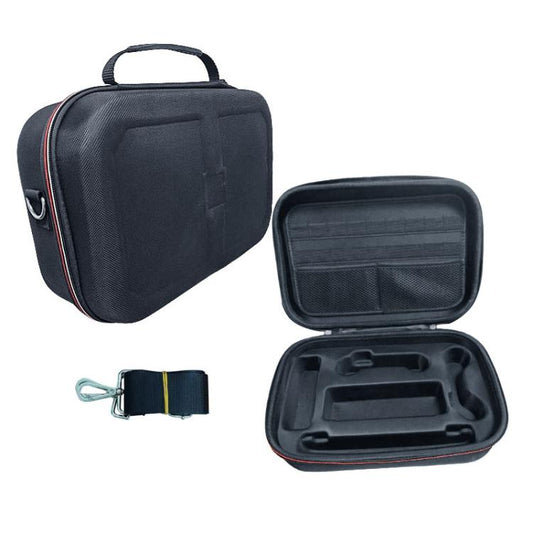 Housse de transport Nintendo Switch OLED Coque rigide EVA Sac de rangement pour ensemble complet d'accessoires avec bandoulière