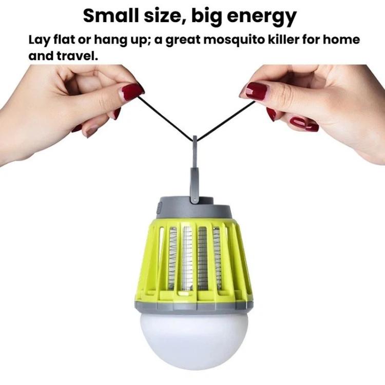 Sb-6057 Lampe anti-moustiques étanche IPX6 à suspendre pour camping et stand, lampe d'ambiance