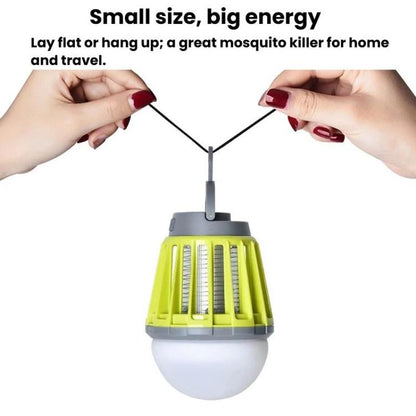 Sb-6057 Lampe anti-moustiques étanche IPX6 à suspendre pour camping et stand, lampe d'ambiance