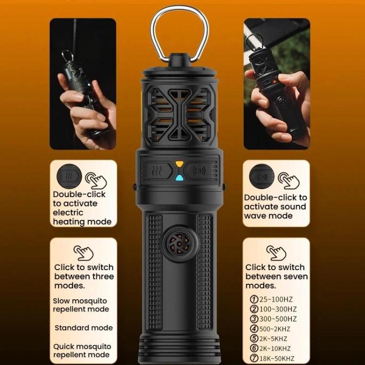 SB-1329 Répulsif anti-moustiques portable et étanche pour l'extérieur, chauffe-tapis à spirale anti-moustiques