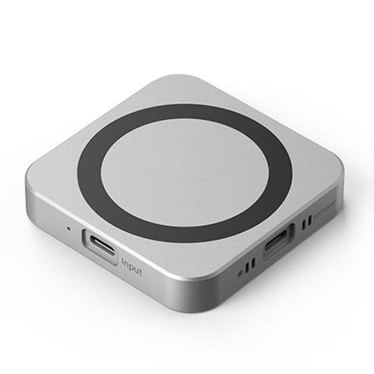 Blueendless M3NF M.2 NVMe Magnetic Hard Drive Enclosure PD100W Built-In Turbo Fan Solid-State Portable Hard Drive Enclosure, M3NF