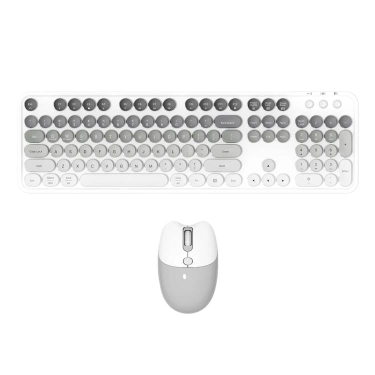 MOFii Sweet Upgraded 2.4G+Bluetooth Dual-Mode Wireless Charging Keyboard Mouse Set