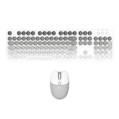 MOFii Sweet Upgraded 2.4G+Bluetooth Dual-Mode Wireless Charging Keyboard Mouse Set