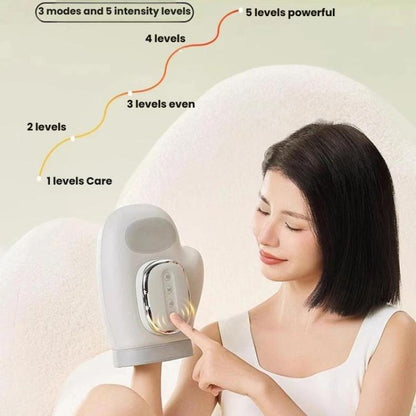 Hand Massager Fully Automatic Finger & Palm Kneading Device For Meridian Stimulation And Therapeutic Relief, ST-1802