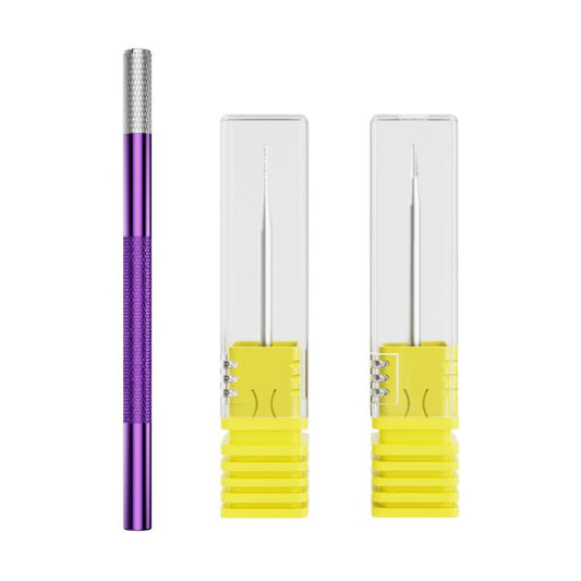 Zestaw wierteł do przebijania i przesuwania stopu LAN RUI U8S z rękojeścią nożową i ostrzem szlifierskim