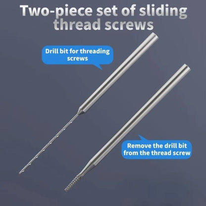 Alloy Piercingand Sliding Drill Bit Kit Precision Small Screw Removal Tool, LAN RUI U8, LAN RUI U8S
