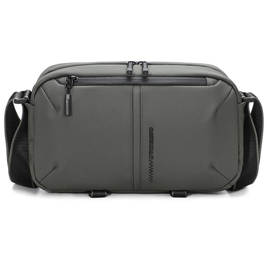 Sac photo à bandoulière pour homme QISEMIAN avec séparateurs amovibles intégrés pour équipement numérique