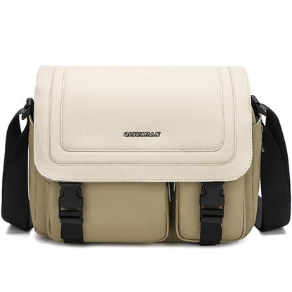 QISEMIAN Crossbody Camera Bag Water-Resistant Sling Messenger Bag With Tripod Mount, XK0040 Orange, XK0040 Green