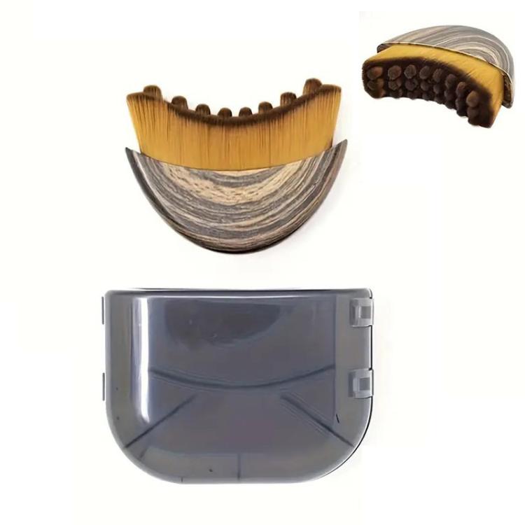 Lymphatic Body Massage Brush Beauty Makeup Brush, With Storage Case, Large, Small