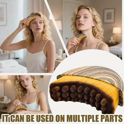 Lymphatic Body Massage Brush Beauty Makeup Brush, With Storage Case, Large, Small