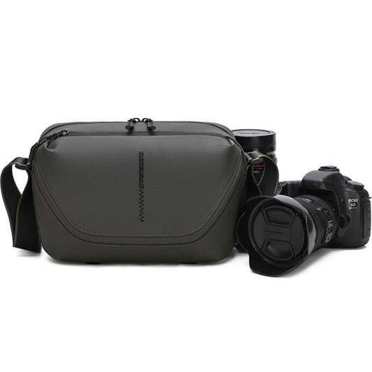 QISEMIAN All-in-One Mens Photography Sling Bag with Removable Camera Insert & Tripod Holder