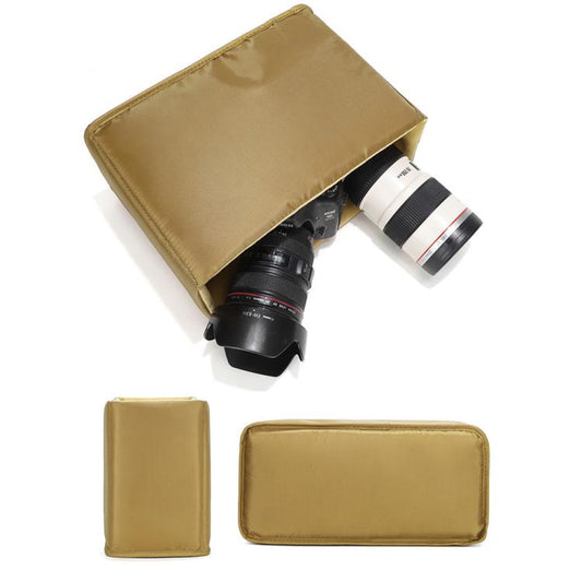 Insert de protection pour appareil photo avec séparateurs amovibles pour appareils photo reflex numériques/hybrides, compatible avec les sacs à dos et les sacs bandoulière