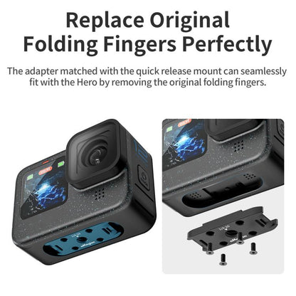 aMagisn Metal Magnetic Quick Release Kit For GoPro HERO12 Black /11 Black /11 Black mini /10 Black /9 Black /8 Black / Max