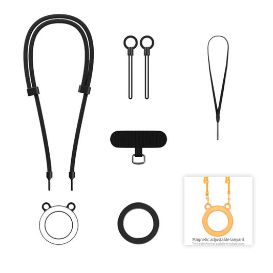 Adjustable Anti-loss Magnetic Bear Retractable Phone Lanyard