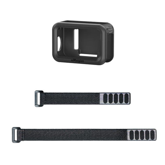 For DJI Osmo Nano Vision Dock aMagisn Silicone Case With Multifunctional Wrist Strap
