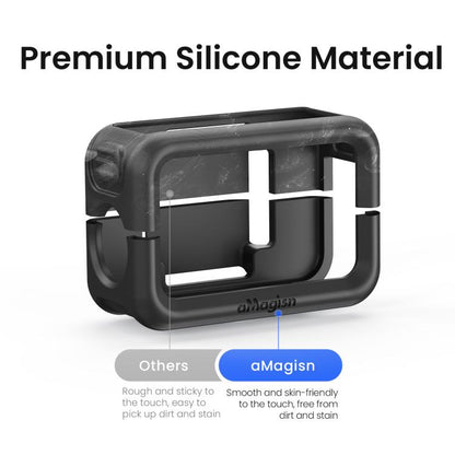 For DJI Osmo Nano Vision Dock aMagisn Silicone Case With Multifunctional Wrist Strap