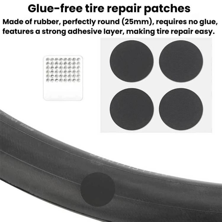 ENLEE Kit de réparation de clé à cliquet pour vélo 10 pièces, Kit d'outils d'urgence de réparation de pneus multifonctions, 10 pièces