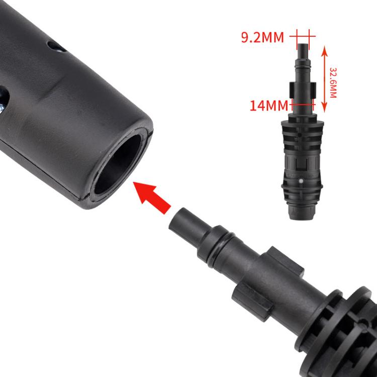 For LAVOR Series High-pressure Car Washers Water-fed Wash Brush, Round Brush, Straight Brush, Wheel Brush