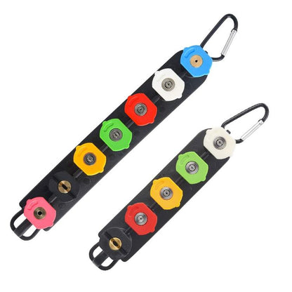 Car Wash Machine High-pressure Fan-shaped Nozzle With Protective Cover, Five Nozzles 1.1MM, Five Nozzles 1.2MM, Five Nozzles 1.4MM, Five Nozzles 1.6MM, Five Nozzles 2.0MM, Seven Nozzles 1.1MM, Seven Nozzles 1.2MM, Seven Nozzles 1.4MM, Seven Nozzles 1.6...