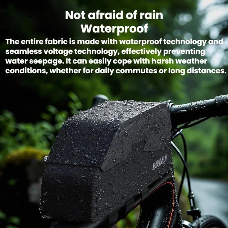ENLEE EGO3 Bike Magnetic Flip Top Tube Bag Waterproof Cycling Front Frame Bag