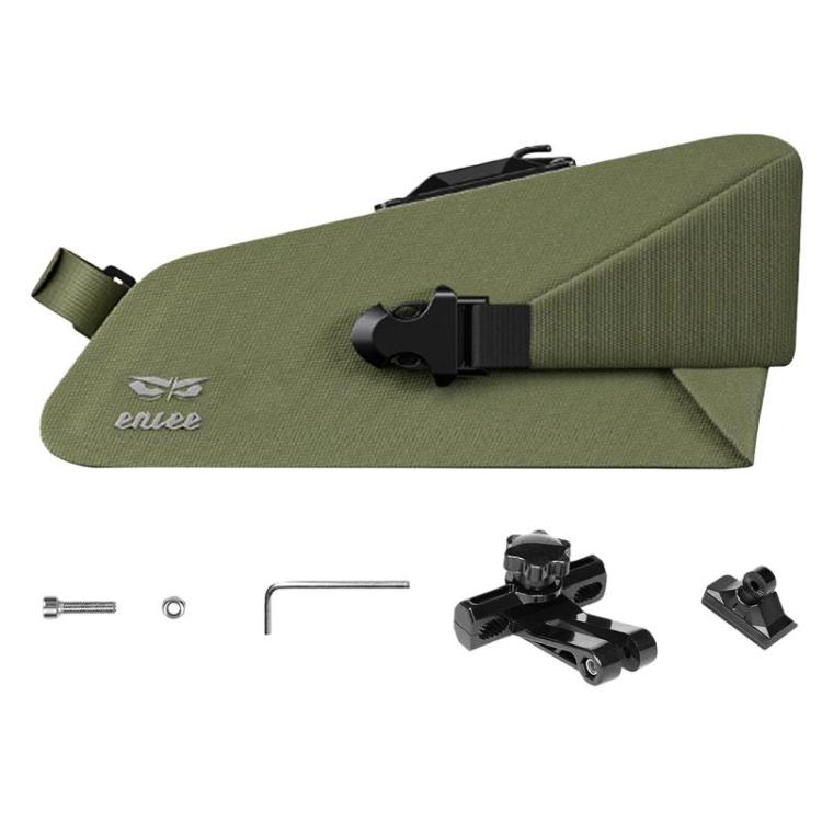 ENLEE Bike Quick-Release Seat Bag Waterproof Reflective Saddle Bag, 1.5L Orange, 1.5L Green, 1.5L Black, 1.3L Orange, 1.3L Green, 1.3L Black