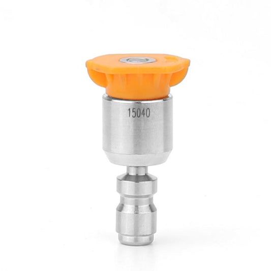 1/4-inch High-pressure Car Wash Machine Universal Rotating Quick-connect Nozzle, 0 Degree, 15 Degree, 25 Degree, 40 Degree