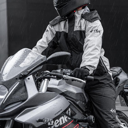 SULAITE Outdoor Oxford Fabric Motorcycle Split Rain Suit, M, L, XL, XXL, XXXL