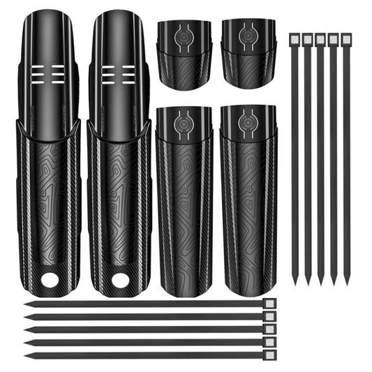 واقيات الطين الأمامية والخلفية للدراجات الجبلية ENLEE MTB-002، متوفرة بنوعين: فردي ومزدوج.