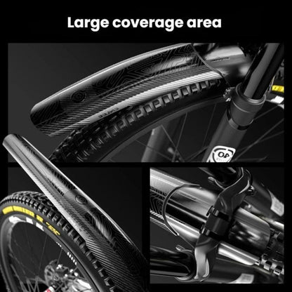 ENLEE MTB-002 Downhill Mountain Bike Fenders Universal Front & Rear Mudguards, Single, Double