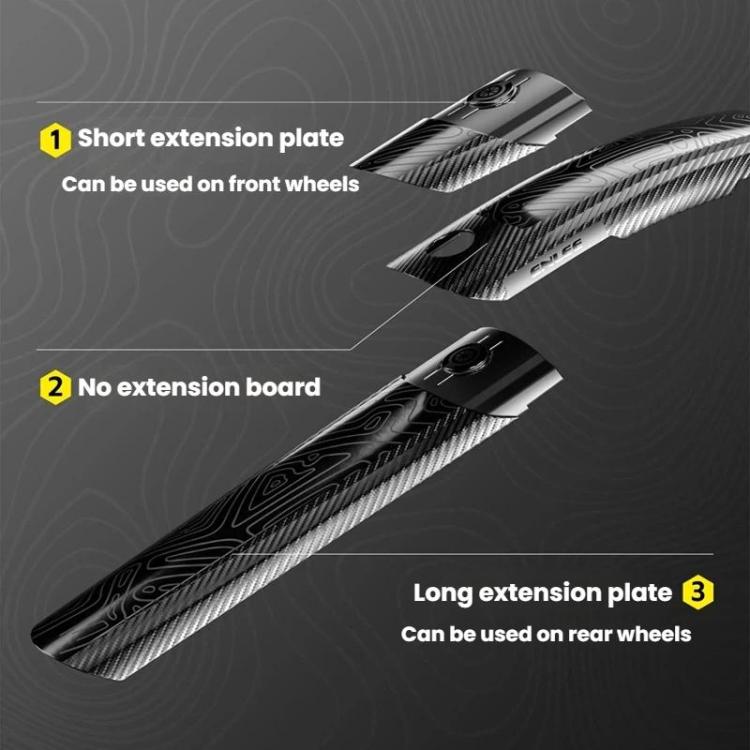 ENLEE MTB-002 Downhill Mountain Bike Fenders Universal Front & Rear Mudguards, Single, Double