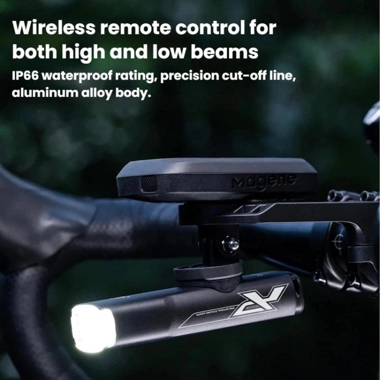 ENLEE EN-22 IP66 Waterproof High-Brightness Bike Headlight Anti-Glare Night Riding Light, 1600LM Black, 1600LM Grey, 2000LM Black, 2000LM Grey