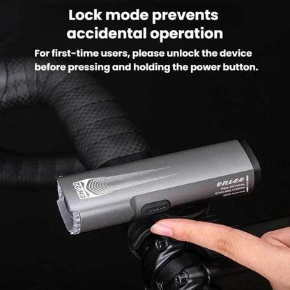 ENLEE EN-22 IP66 Waterproof High-Brightness Bike Headlight Anti-Glare Night Riding Light, 1600LM Black, 1600LM Grey, 2000LM Black, 2000LM Grey