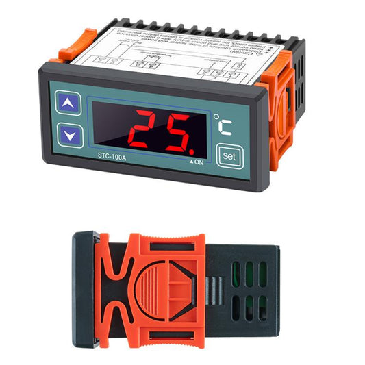 Régulateur de Température Numérique STC-100A pour Chauffage et Refroidissement pour Serre, Chambres Froides Petites/Moyennes, STC-100A 220V