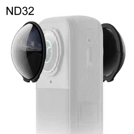 فلاتر كاميرا الحركة البانورامية Insta360 X5 (قطعتان/علبة) - فلاتر كثافة محايدة - فلاتر زجاجية واقية، ND16، ND32، ND64
