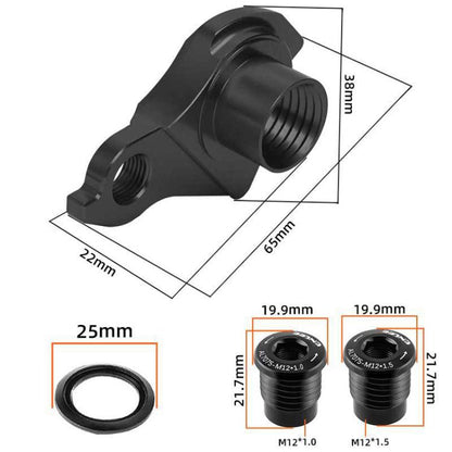 ENLEE EL-CNC3 UDH Bike Derailleur Hanger Thru-Axle Rear Derailleur Mount