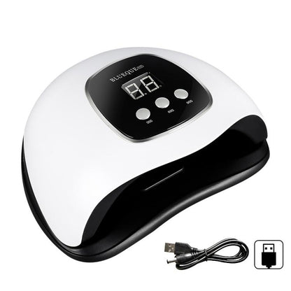 BLUEQUE 11T 48W Nail LED Lamp Quick-Dry LED Nail Polish Curing Light UV Curing Lamp, US Plug, EU Plug, USB
