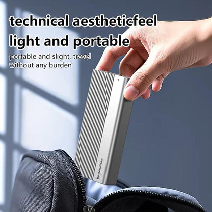 Blueendless M280U4C USB4 Portable Hard Drive Enclosure With Switch & Fan Solid-State M.2 NVMe Drive Enclosure External SSD Enclosure, M280U4C