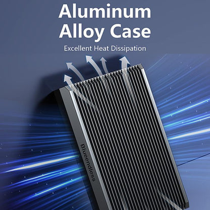 M.2 Disk Array Enclosure NVMe / SATA Dual-Protocol RAID Portable SSD Enclosure 20Gbps Offline Copy, DB280A3