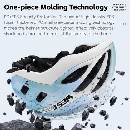 WEST BIKING Youth Bike Helmet for Road & Mountain Cycling with Anion Liner, Magnetic Buckle, 48-52cm