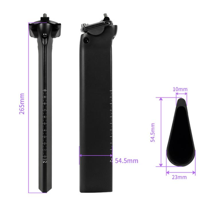Tige de Selle de Vélo de Route en Fibre de Carbone TOSEEK pour JAVA Siluro 6top