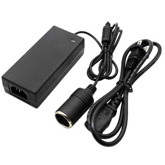 Adaptador de corriente de 12 V y 5 A para portavasos de coche, convertidor de corriente para aspiradora, enchufe de EE. UU., enchufe de la UE, enchufe del Reino Unido